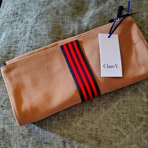Folded clutch purse